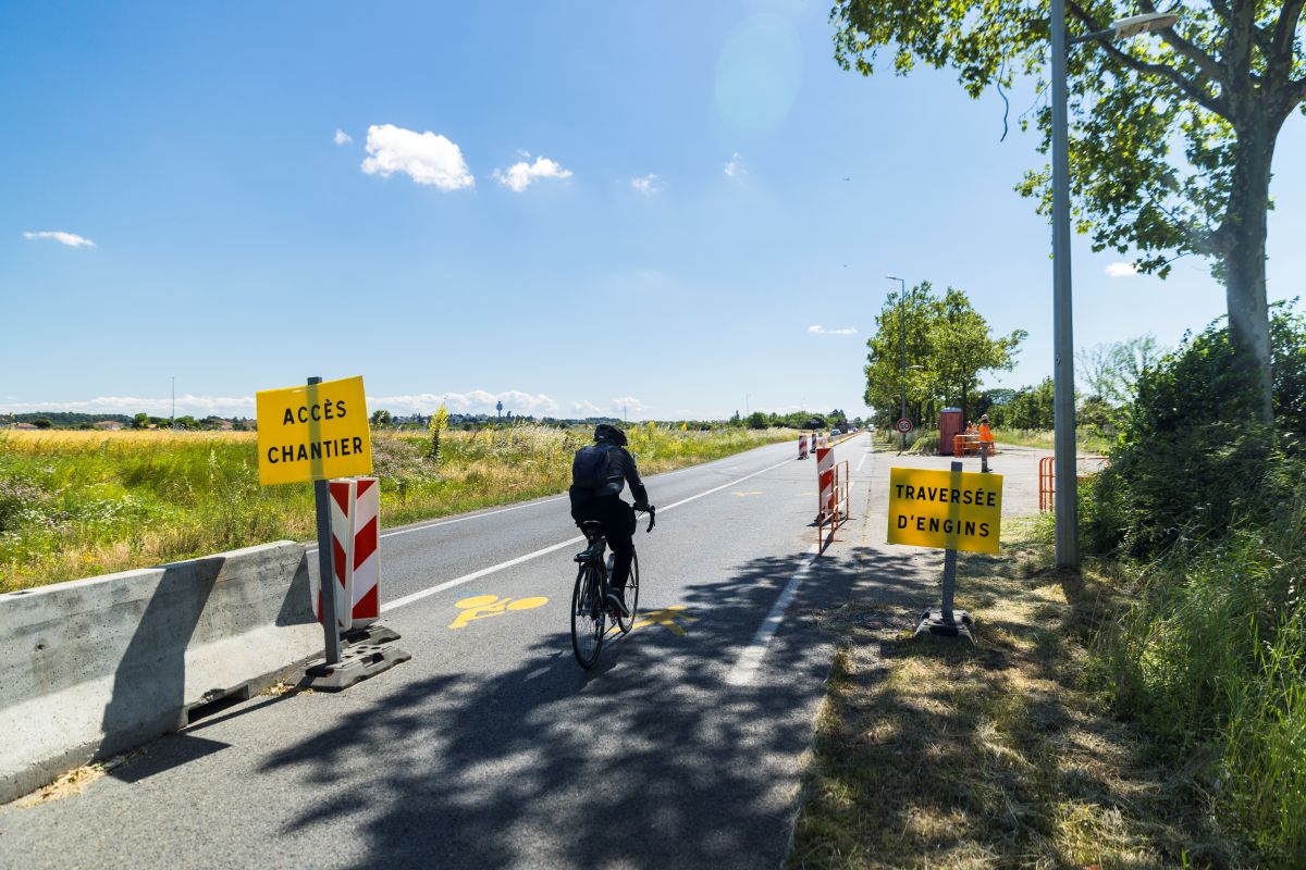 Chantier de la Voie Lyonnaise - Chassieu 