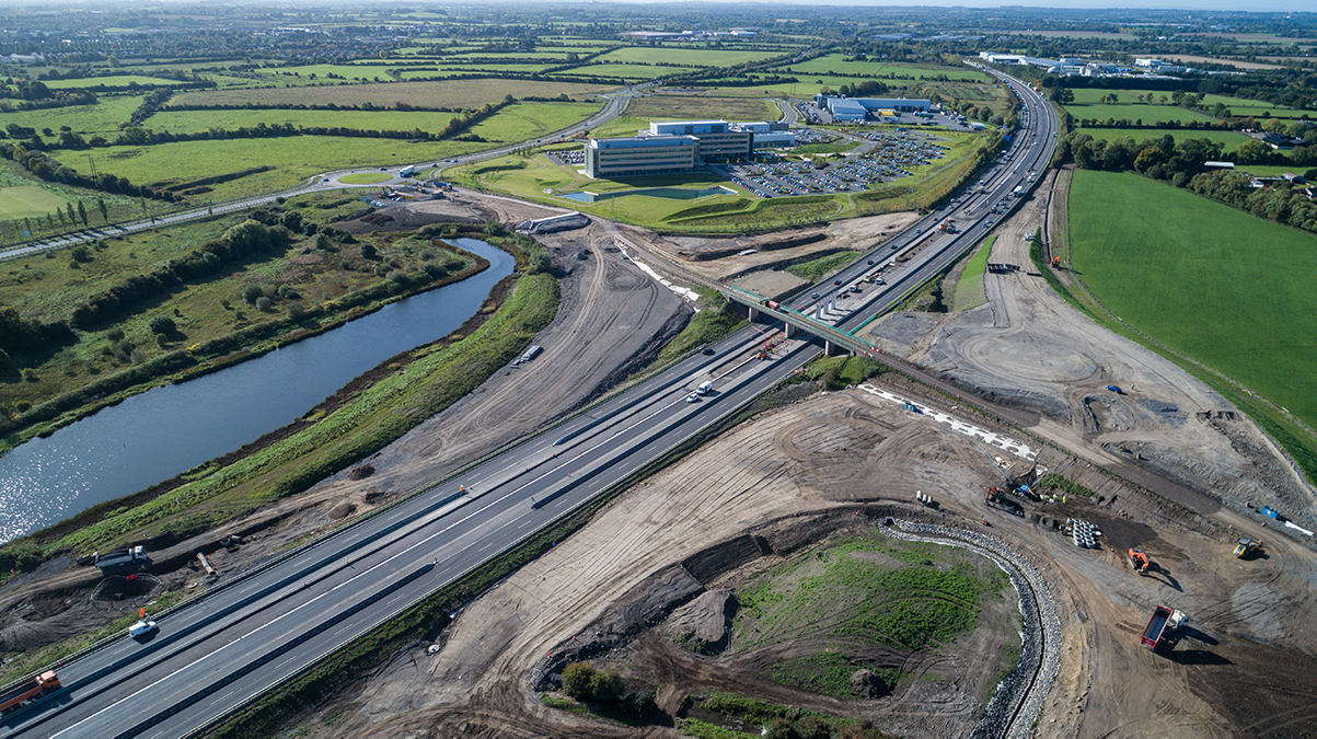 Elargissement autoroute M7 Dublin et Limerik