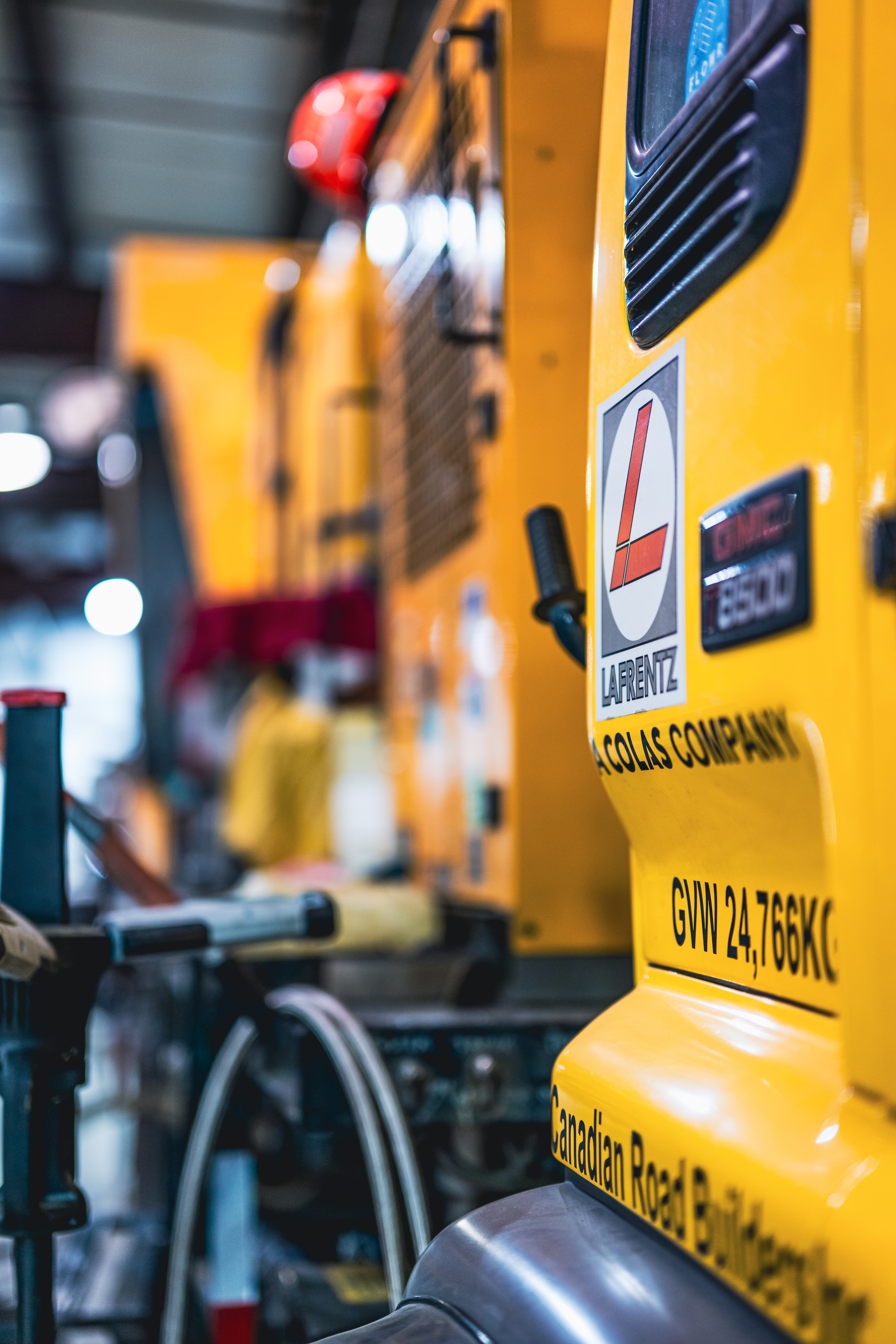 Lafrentz Road Marking