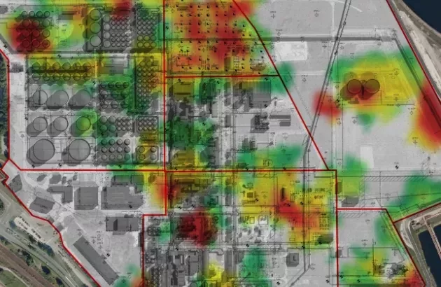 Illustration of Pollution des friches et sites industriels