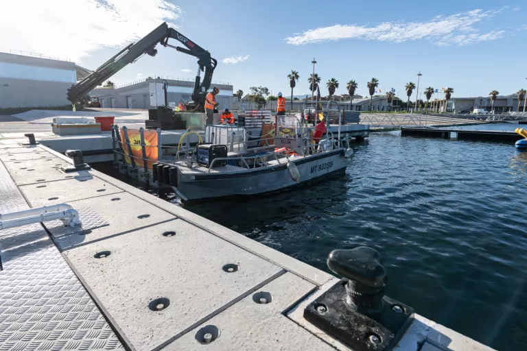 Modernisation du bassin du Roucas-Blanc - Marseille