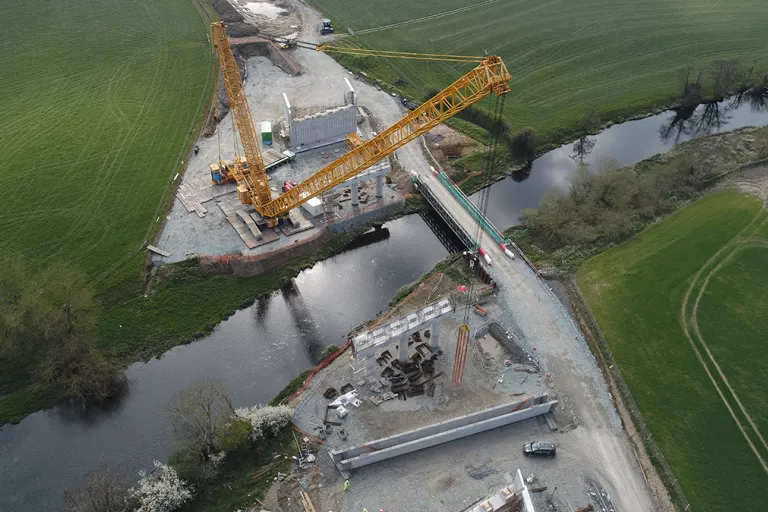 Elargissement autoroute M7