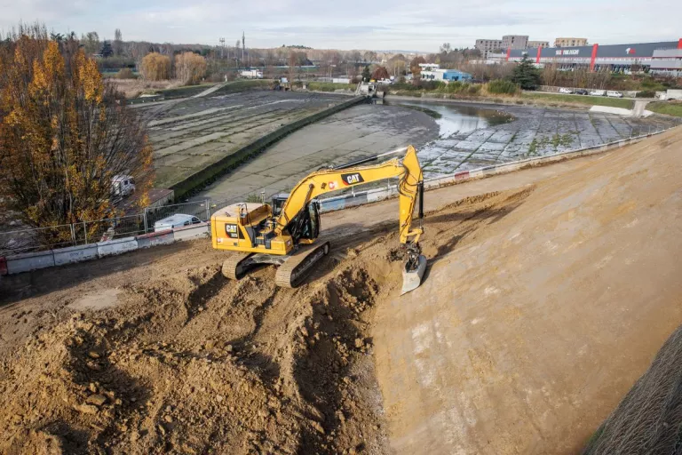 Passerelle sur la A1 