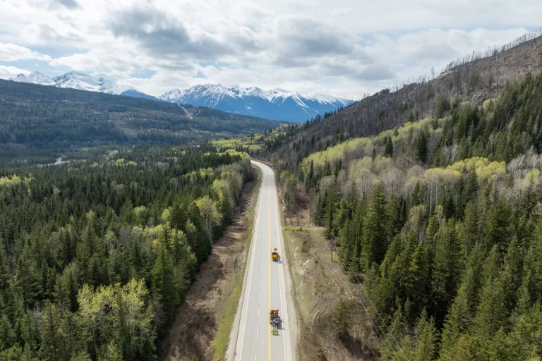 Lafrentz Road Marking 