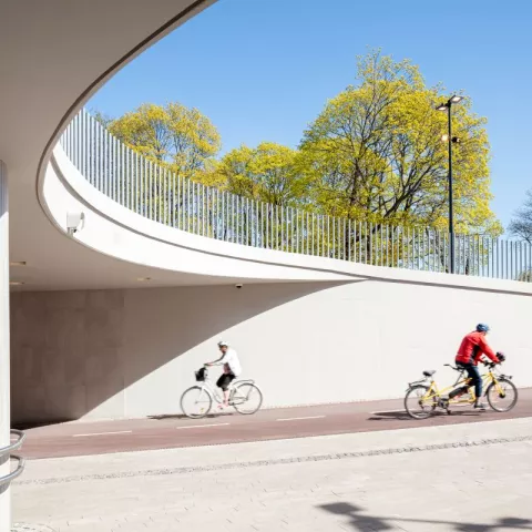Illustration of Création d’un tunnel piéton et cycliste sous la gare de Helsinki