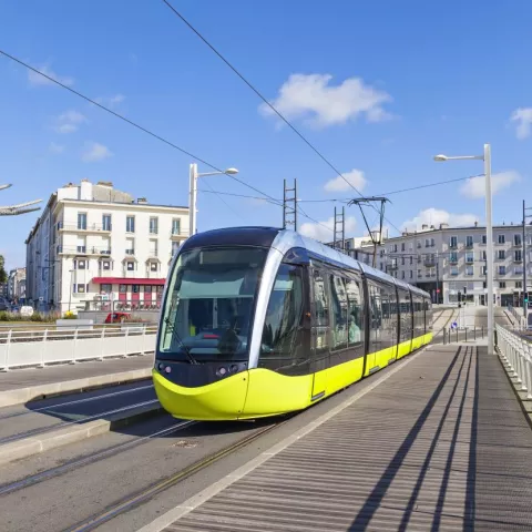 Illustration of Colas réalise la ligne B du tramway de Brest