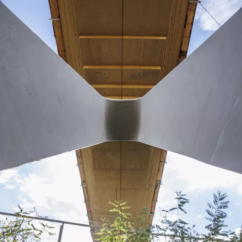 Illustration of Une passerelle au Bourget : relier les territoires grâce aux mobilités douces 
